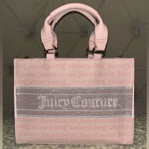 Juicy Couture Pink Medium Size Tote Bag New!